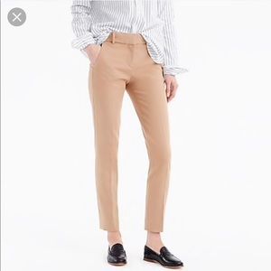 J Crew Cameron Pants in Camel